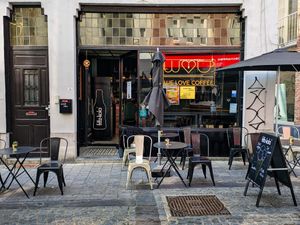 Outside of We Love Coffee at We Love Coffee in Leuven
