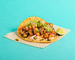 Cauliflower Asada Taco at Más Veggies Taqueria in Portland