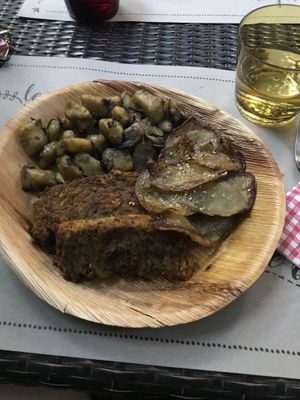 mixed plate at Vegamore in Milan