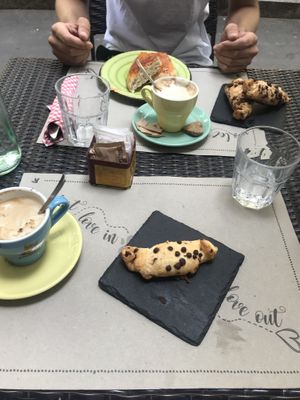 pastries at Vegamore in Milan