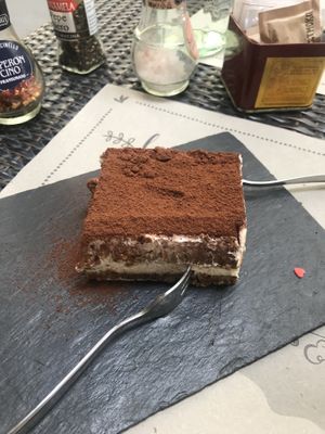 THE BEST TIRAMISU ON EARTH!!!! at Vegamore in Milan