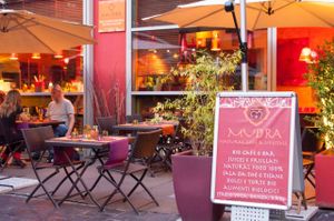 Front of restaurant at Vegamore in Milan