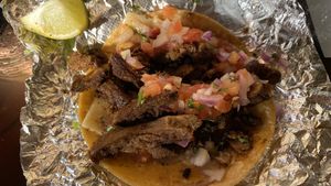 Asada  at Más Veggies Taqueria in El Segundo