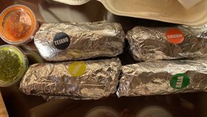 Tacos  at Más Veggies Taqueria in El Segundo