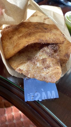 Buñuelos  at Más Veggies Taqueria in El Segundo