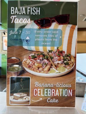 Woot! Fish tacos, vegan version. Yes!!  at Más Veggies Taqueria in Beaverton