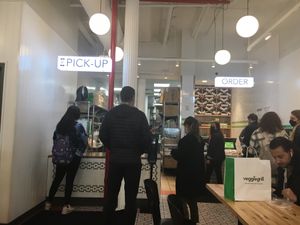 Pickup at Veggie Grill at Más Veggies Taqueriaa in New York City