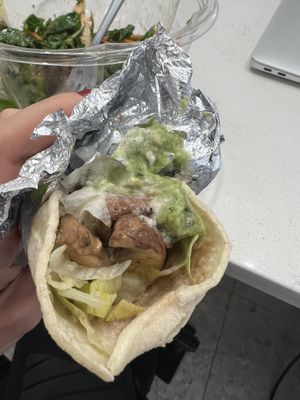   at Más Veggies Taqueriaa in New York City