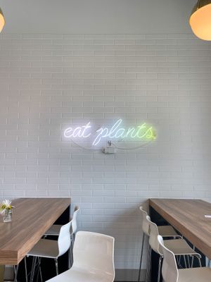 Inside the restaurant  at Kb & co in St Albert