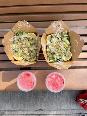 Smokey ceaser salads at Kb & co in St Albert