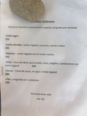 Desayunos  at Huitzilli in Mazunte