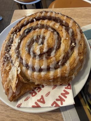 cinnamon roll  at Anker - Schwedenpl  in Vienna