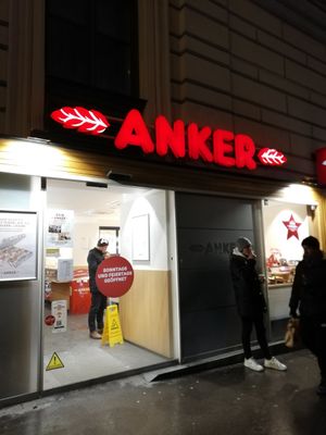 The entrance at Anker - Heidenschuß in Vienna