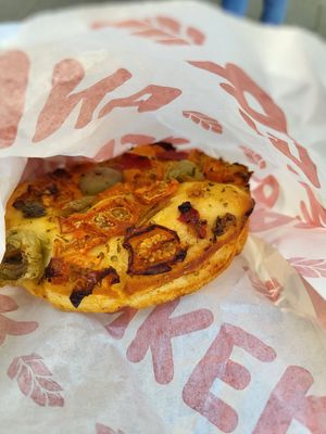 Vegan foccacia at Anker - Heidenschuß in Vienna