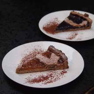 Vegan crostata at Osteria Casa Pepe in Trieste
