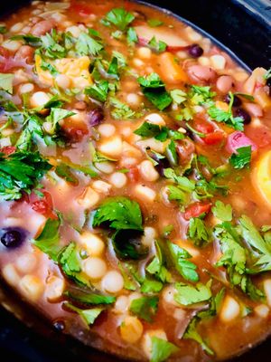 Our 3 sisters stew  at Herban Eats in Greer