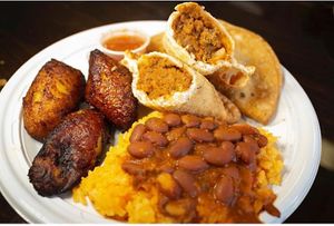 Plant Based Lunch at Island Empanada in Shirley