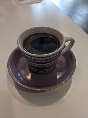 Turkish coffee at Opera Café & Coffeehouse in Austin