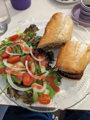 Kebab Sandwich at Opera Café & Coffeehouse in Austin