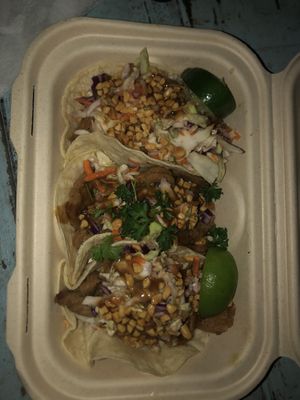 Thai Chicken Tacos at Earth Aloha Eats - Kahului in Kahului