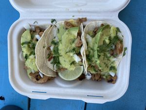 Mexican street tacos  at Earth Aloha Eats - Kahului in Kahului