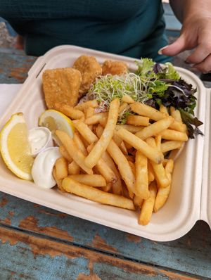 Fish & chips at Earth Aloha Eats - Kahului in Kahului