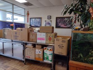 Inside during covid-19 at Dragon City in High Point