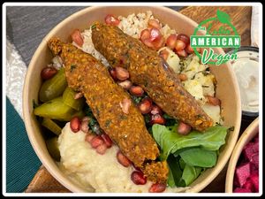 Kabab Bowl at Naba'at in Riyadh