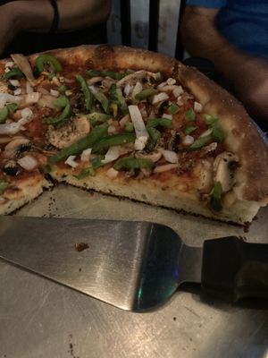 Thick crust Health Pie - YUM at Bianelli's Gourmet Pizza in Kailua Kona