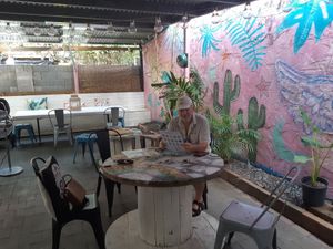 Not too packed at Mayhem At Machans in Machans Beach