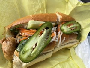 Tofu bahn mi  at Golden Bun in Santa Rosa