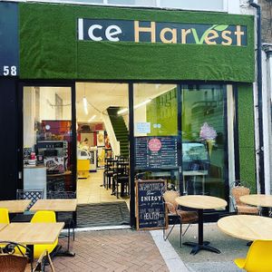 Restaurant front  at Ice Harvest in Bournemouth
