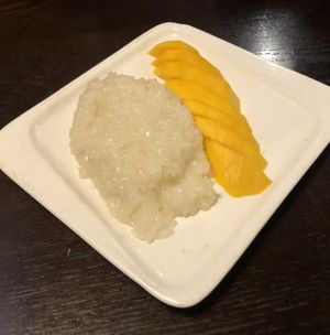 Mango Sticky Rice! 🤤❤️  at Top Thai in Castro Valley