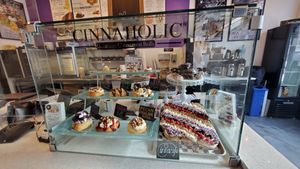 The rolls at Cinnaholic in Chicago