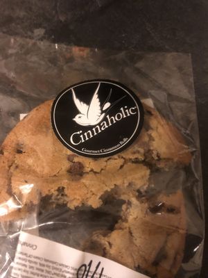 Cookie has a rather long ingredients list, though  at Cinnaholic in Chicago