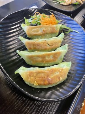 Vegetable Gyoza   at OKAMI in Pakenham