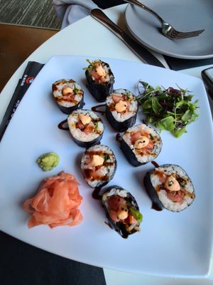 Mocki Sushi! Absolutely Amazing. at Belse in Dallas