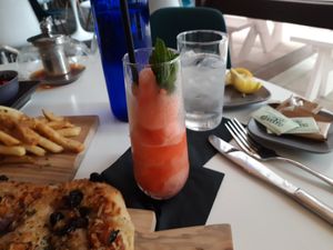 Strawberry Watermelon Daiquiri 🍾 at Belse in Dallas