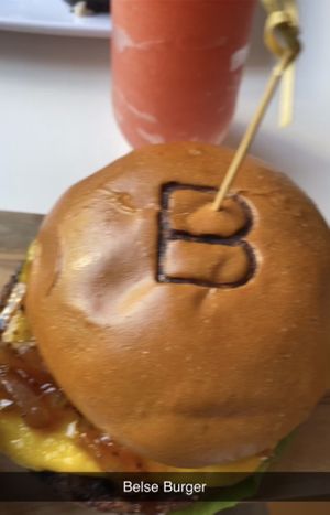 Burger at Belse in Dallas