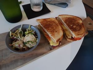 Apple Club Sandwich at Belse in Dallas