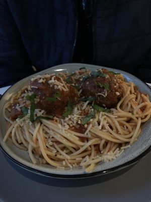 Spaghetti Bolognese at Belse in Dallas