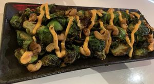 Brussels sprouts   at Belse in Dallas