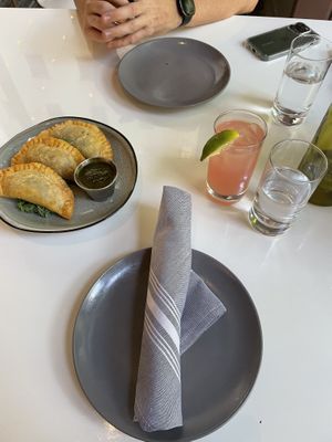 Sweet potato empanadas (MUST TRY!)  at Belse in Dallas