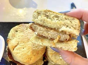 maple rum sliders   at Belse in Dallas