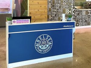 Hostess stand   at Belse in Dallas