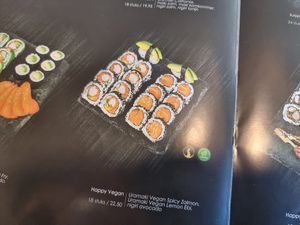 Happy Vegan option (it was 23€though) at SushiPoint in Tilburg