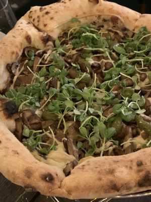 Black Magic Pizza at Pura Vita in Redondo Beach