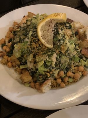 Cesare salad at Pura Vita in Redondo Beach