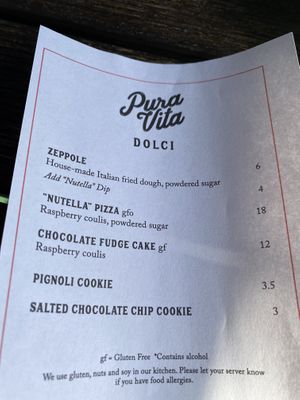 Desert at Pura Vita in Redondo Beach