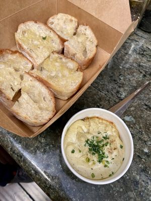 Baked ricotta app at Pura Vita in Redondo Beach